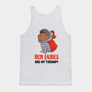 Ren Faires are my therapy Capybara Tank Top